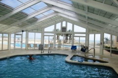Indoor pool at Beach Colony