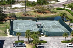Tennis courts at Beach Colony